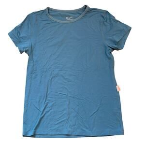 The Tailored Sportsman Blue Short Sleeve Performance Riding Tee – Size L